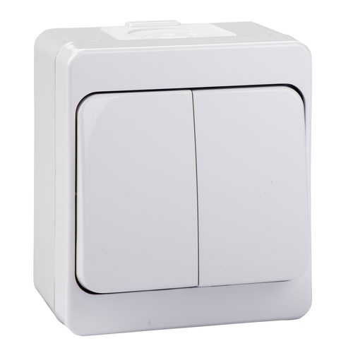 2-circuit switch IP54 surface-mounted Mureva NML0300133 - Harvesso